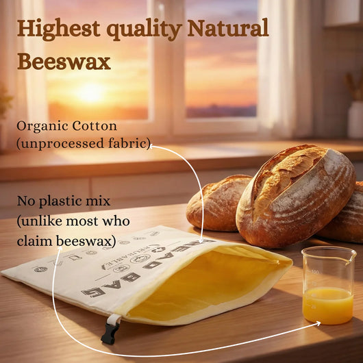 LoafGuard 100% Beeswax Bread Storage Bag