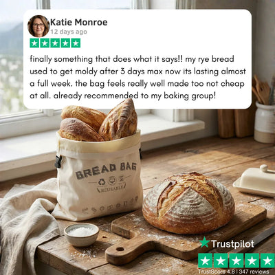 LoafGuard 100% Beeswax Bread Storage Bag