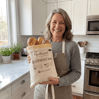 LoafGuard 100% Beeswax Bread Storage Bag
