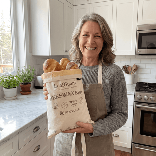 LoafGuard 100% Beeswax Bread Storage Bag